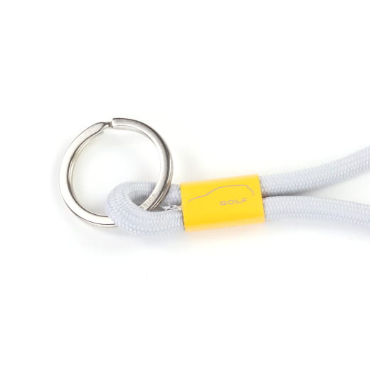 Sleutelhanger VW Golf 2012 Lichtgrijs Origineel Volkswagen | 5HG087010 8XP