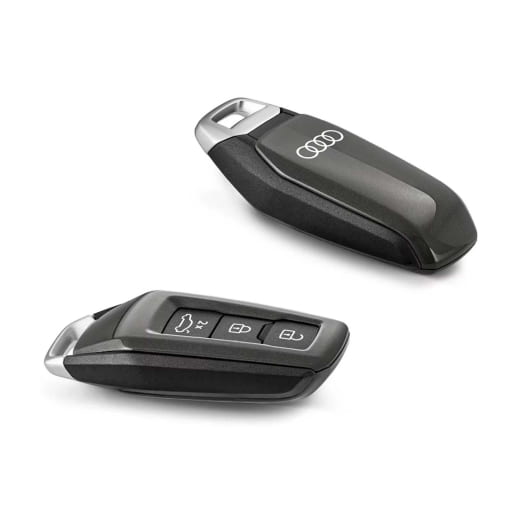 Original Audi sleutelkap Grijs Pareleffect | 85H071208A Z7S