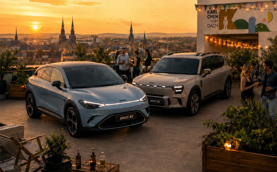 smart Event auf dem Karlchen vom Dach