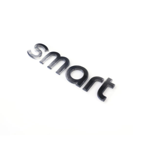 smart logo zwart kofferbakklep smart 453 origineel | QAP8892803029