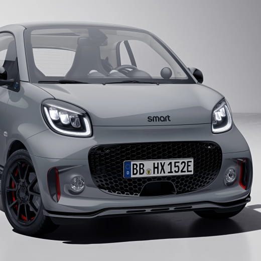 smart logo zwart motorkap smart 453 origineel | QAP8892803033