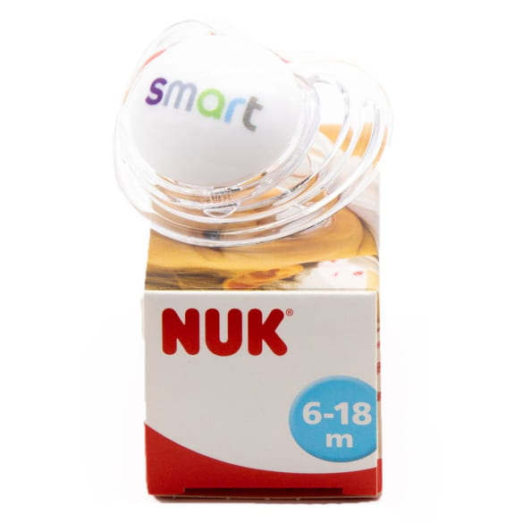 smart NUK baby dummy with colourful logo | 10021685