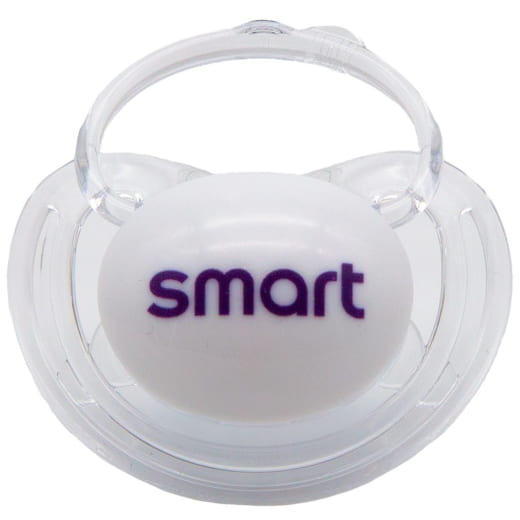 smart NUK Baby Schnuller mit lila Logo | 10021684