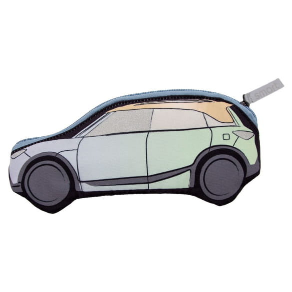 smart pencil case with coloured pencils