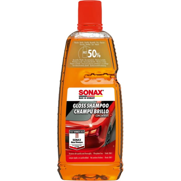 SONAX Car Shampoo Shine Shampoo Concentrate 1 litre 03143000 | 03143000