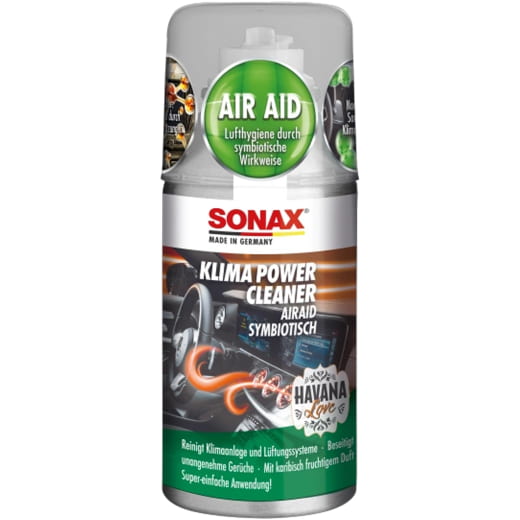 SONAX KlimaPowerCleaner AirAid symbiotisch Havana Love bomboletta 100 ml | 03238000