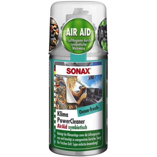 SONAX KlimaPowerCleaner AirAid simbiotico Ocean Fresh spray 100 ml | 03236000