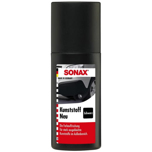 SONAX Kunststoff Neu Schwarz flacone PE 100 ml 04091000 | 04091000