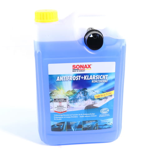 Concentré lave-glace SONAX antigel hiver parfum agrumes 5 litres | 03325050