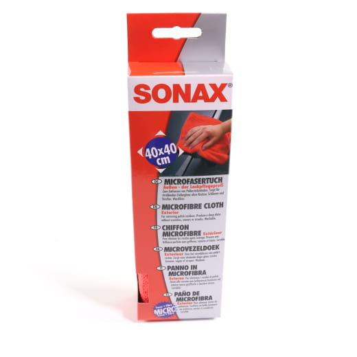 SONAX paño de microfibra exterior experto en cuidado de pintura 40x40cm | 04162000