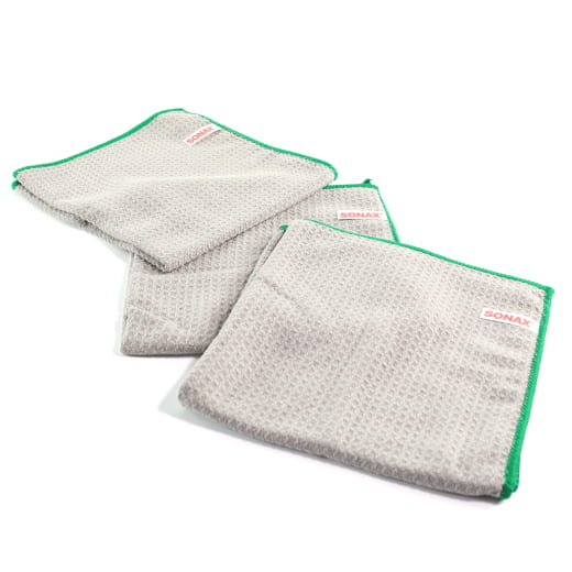 SONAX PROFILINE chiffon microfibre pour verre 40x40cm 3 pièces | 04515410