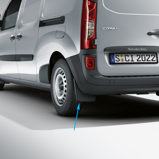 Spatscherm Citan W415 achteras | A4158900178