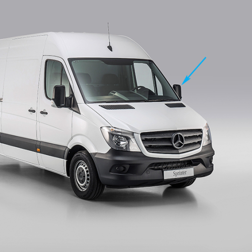 Specchietto esterno completo sinistro Sprinter 906 originale Mercedes-Benz | A9068103093/3193