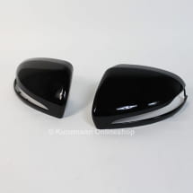 Spiegelkappen Schwarz Mercedes-Benz Nightpaket Satz | A2058110400-B