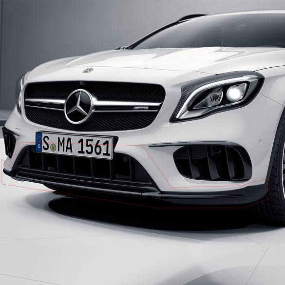 GLA 45 AMG facelift voorspoiler GLA X156 originele Mercedes- | GLA-FL-Front-45AMG