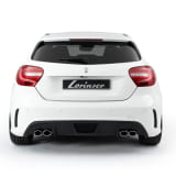 Diffuseur de jupe arrière Lorinser avec pot d'échappement sport Mercedes-Benz Classe A W176