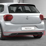 Diffusore posteriore R-Line Polo 6 (2G) retrofit originale Volkswagen