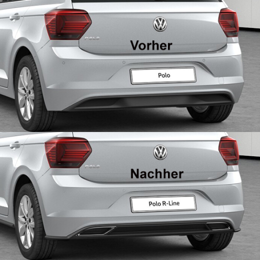 Diffusore R-Line | Polo 6 (2G) | Volkswagen originale | Polo6-R-Line-Dif
