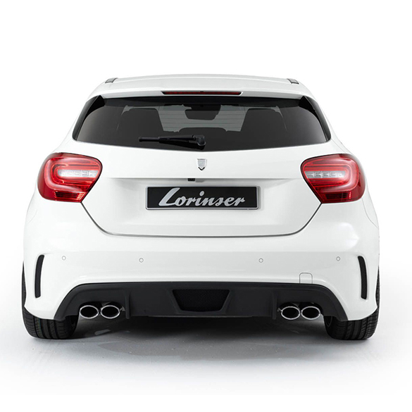 Lorinser achterbumper diffusor met sportuitlaat Mercedes-Benz A-Klasse W176