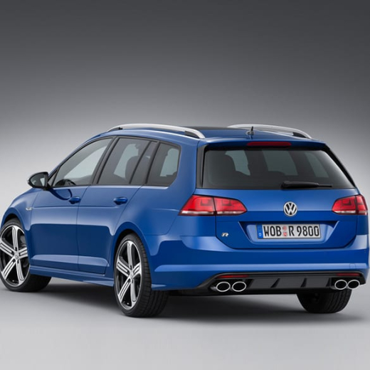 Spoiler flaps VW Golf 7 VII nero Variant Original Volkswagen spoiler posteriore | Golf7-Spoilerflaps-Variant