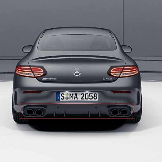 Diffusore C 43 AMG Facelift Mercedes-Benz Classe C C205/A205 | C43-C-A-205-Diffusor