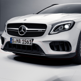 GLA 45 AMG restyling spoiler anteriore GLA X156 originale Mercedes-Benz