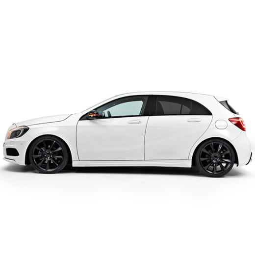 Lorinser diffusore paraurti posteriore con marmitta sportiva | Mercedes-Benz Classe A W176 | 176-Lorinser-Diffusor-Auspuff