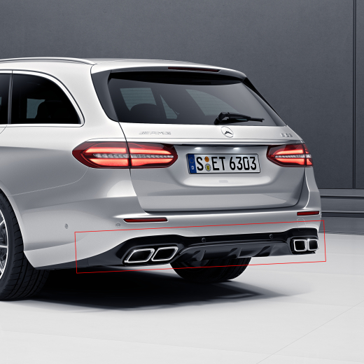 Difusor E 63 AMG Clase E S213 T-Modell original Mercedes-Benz | S213-63-AMG-Diffusor