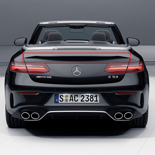 53 AMG achterspoiler | E-Klasse Cabrio A238 | Origineel Merc | A2387900300-K