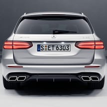 E 63 AMG exhaust tips diffusor E-Class S213 estate genuine Mercedes-Benz | S213-63-AMG-Diffusor