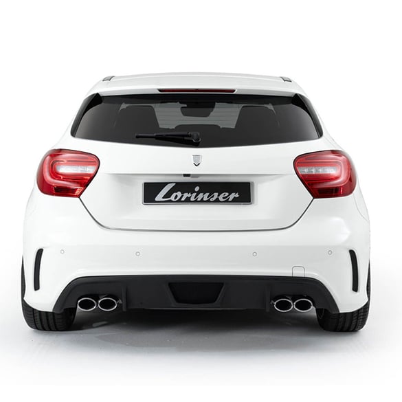 Lorinser rear apron with Sport Exhaust Mercedes-Benz A-Class W176