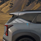 Sportstrepen Kia Seltos stickers grijs Origineel Kia