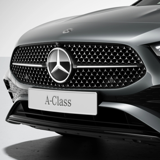 Grille Star Pattern Starpanel Classe A W177 V177 calandre | 177-Star-Pattern-chrom