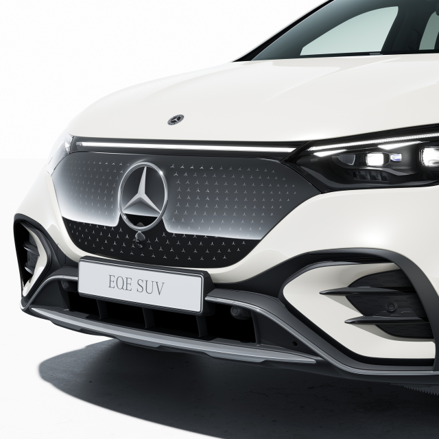 EQE X294 koelrooster Mercedes-Benz Star Pattern zwart | A2948805801