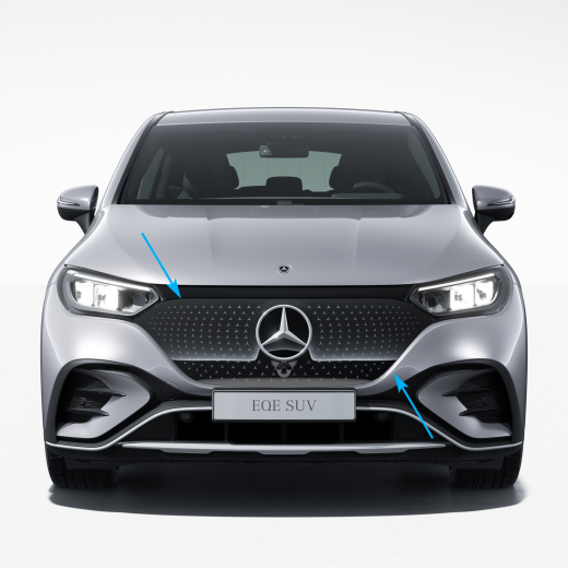 EQE X294 parrilla Mercedes-Benz Star Pattern negra | A2948805801