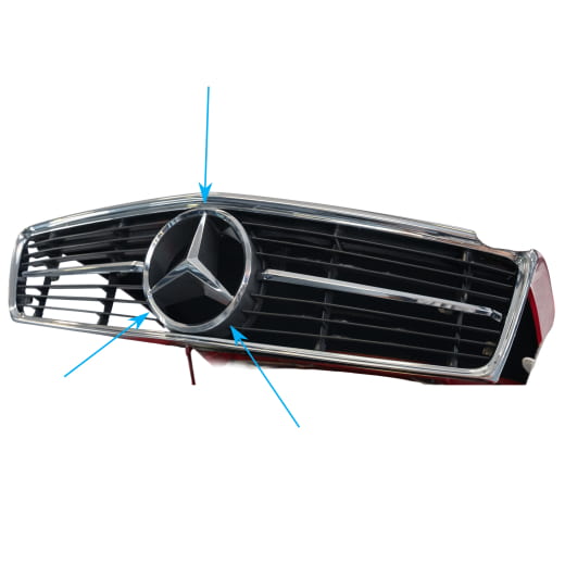 Stella calandra 107 originale Mercedes-Benz Classic | A1078800386