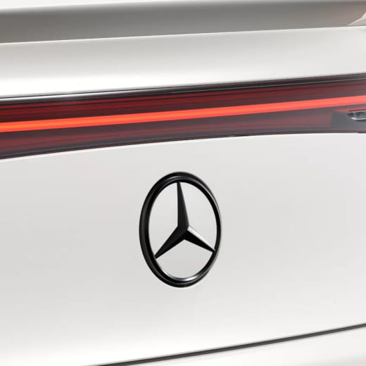 Stella Mercedes cromata nera portellone posteriore EQC N293 Mercedes-Benz | EQC-N293-Stern-Heck