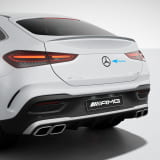 Stella Mercedes nero cromo portellone posteriore GLE C167 Coupé Mercedes-Benz