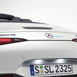 Stella Mercedes Nero Cromato portellone SL Roadster R232 Original Mercedes-Benz