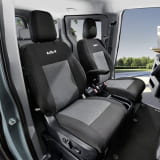 Stoelbekleding passagiersstoel KIA PV5 zwart