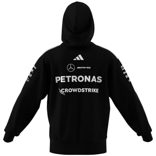Sudadera con capucha adidas para hombre Driver Mercedes-AMG PETRONAS F1 2026 negra | B67998443-48