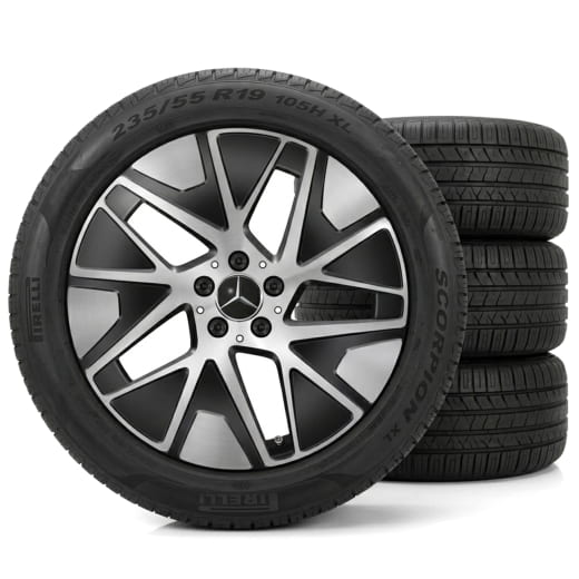 Summer wheels 19 inch GLC EQ X540 Pirelli Genuine Mercedes-Benz | Q440651710530/40-X540