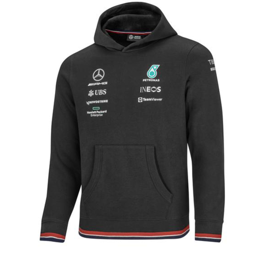 Sweat à capuche enfant AMG Petronas noir | B67997790/-7796