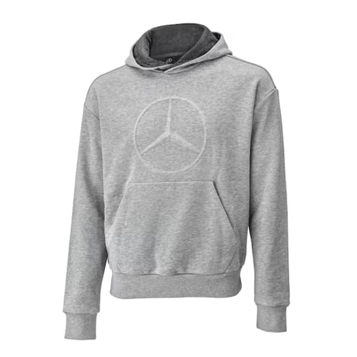 Sweathoodie gris unisexe Original Mercedes-Benz | B66959783-88
