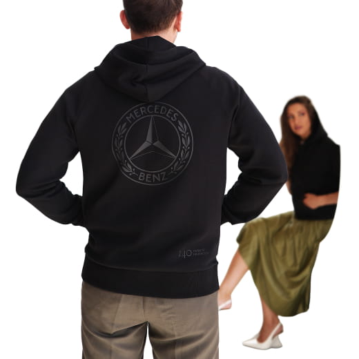 Sweatjacke Unisex Schwarz 140 Jahre Original Mercedes-Benz by BOSS S-XXL | B67960354-58