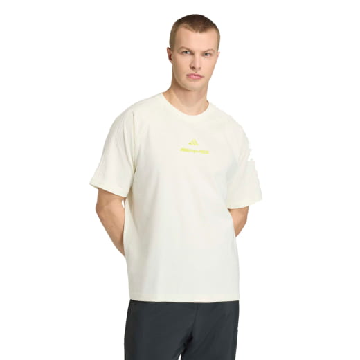 T-shirt AMG adidas blanc cassé Original Mercedes-AMG | B67960166-72