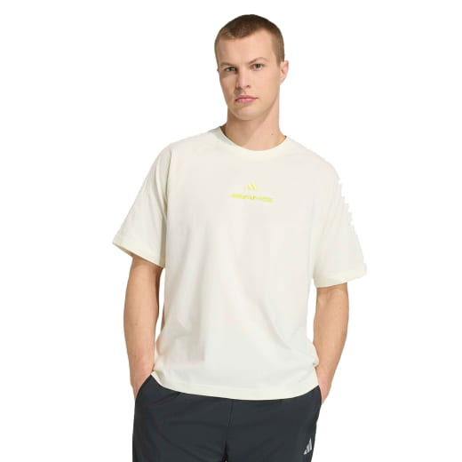 T-shirt AMG adidas blanc cassé Original Mercedes-AMG | B67960166-72