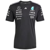 T-Shirt Dames Coureur adidas Mercedes-AMG Petronas F1 zwart