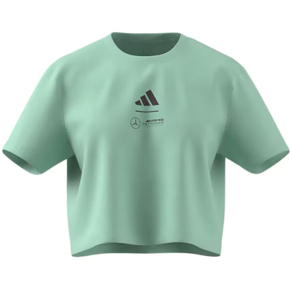 T-shirt dames coureur adidas Mercedes-AMG Petronas F1 groen