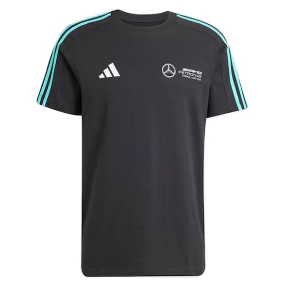 T-Shirt Heren adidas Mercedes-AMG Petronas F1 zwart